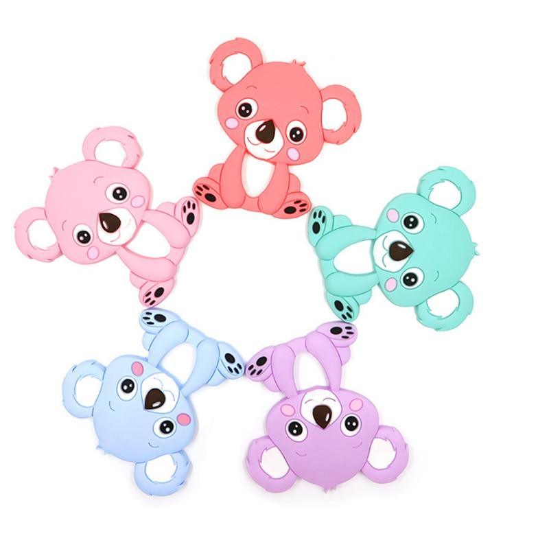 Unique Baby Koala Silicone Teether - Food Grade Soft Chew Toy