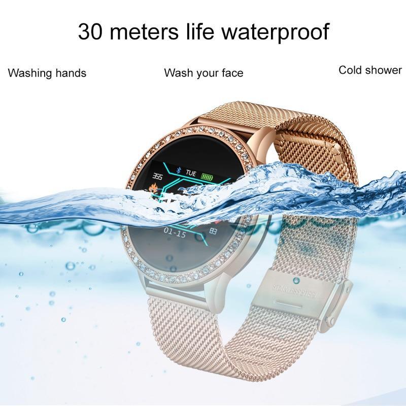 Luxury Ladies Smart Watch with Fitness Tracker
