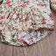 Ensemble Combinaison à Manches Longues en Papillon pour Filles Tout-Petits