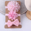 Chiffon Flower Headband Bow Set for Baby Girls