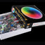 Puzzle en Jigsaw Géométrique Rond Arc-en-Ciel Coloré - 1000 Pièces