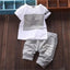 Ensemble de vêtements pour bébé garçon avec imprimé étoile élégant