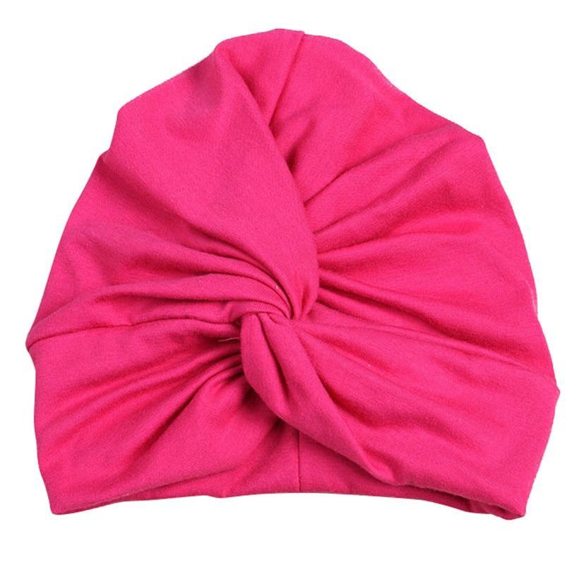 Gorro Turbante de Algodón Suave para Niñas - Estilo Bohemio
