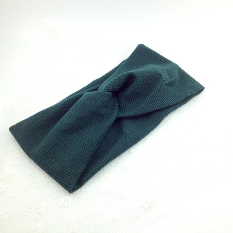 Bandeau pour bébé moderne fait main - Bonnet en coton doux pour filles