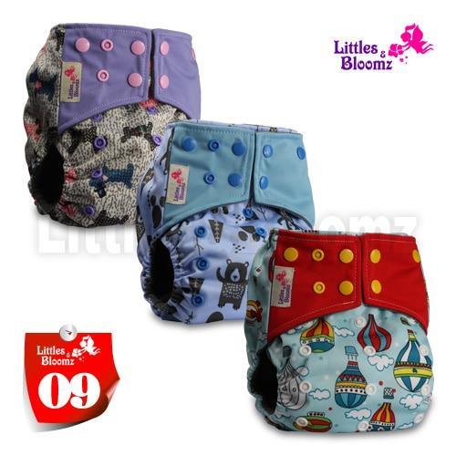 Modern Luxury Printed Washable Cloth Diaper Set
