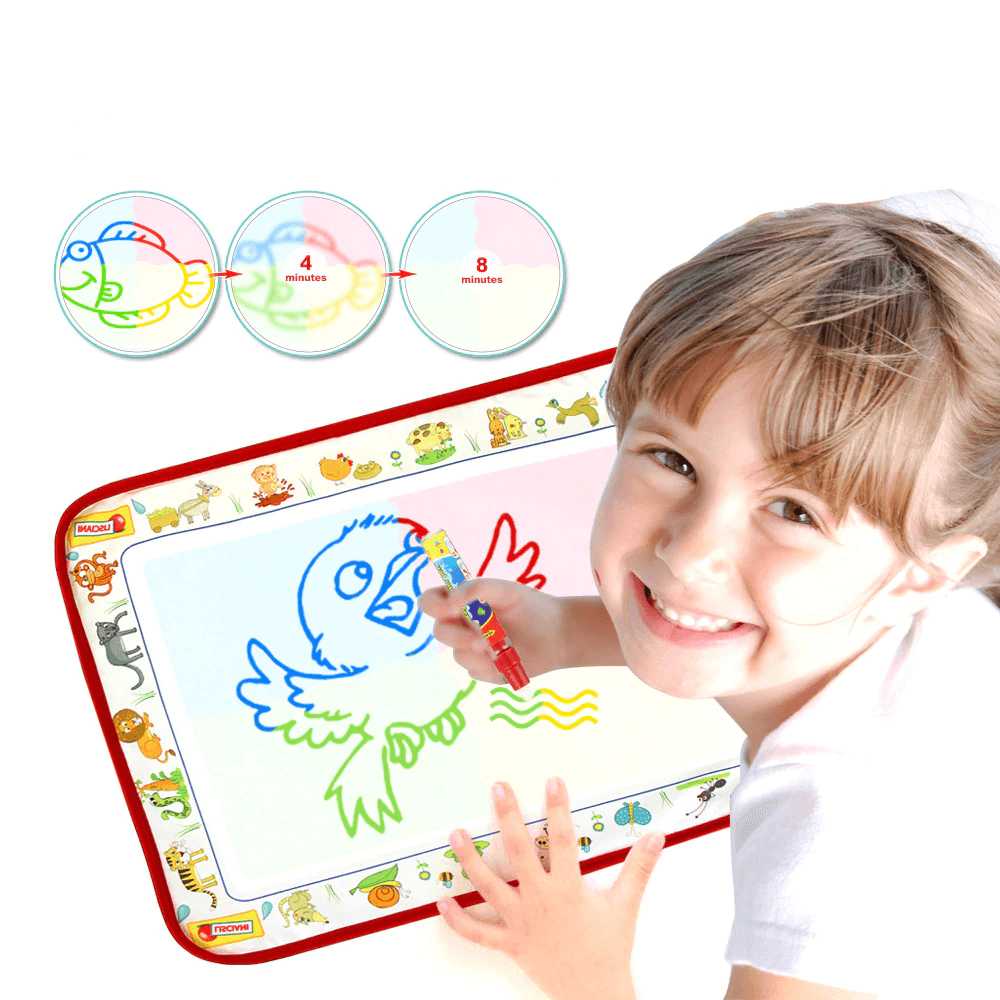 Tapis de Dessin Magique à Eau pour Enfants - Amusement Créatif