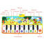 Tapis Musical Interactif avec Sons d'Animaux pour Enfants