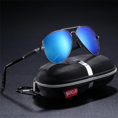 Lunettes de pilote polarisées premium avec protection UV400
