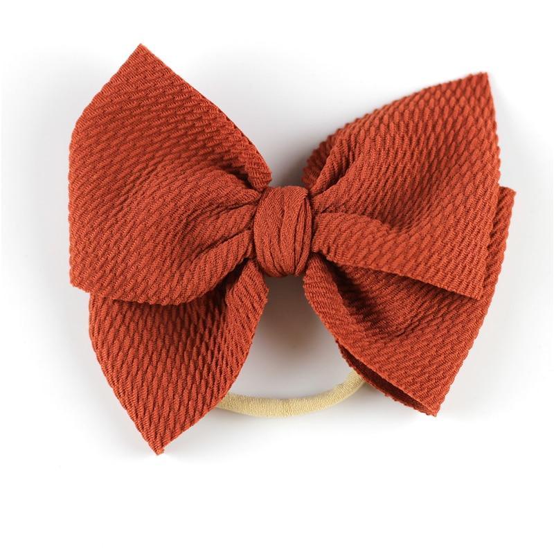 Bandeau Stylé pour Filles Bébé avec Grand Nœud