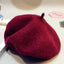 Pure Wool Baby Beret Hat in Modern Retro Design