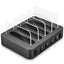 Desktop Quick Charger  4 Ports 24W USB Charger Multi-port USB Charging Station Dock - Korvel