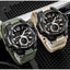 Reloj Deportivo de Lujo Moderno para Hombres - Impermeable con Doble Pantalla