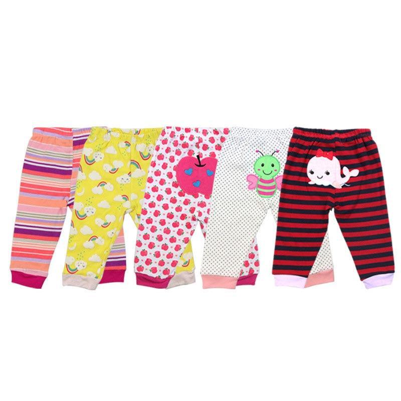 Premium 100% Cotton Cartoon Print Baby Leggings