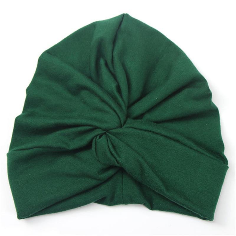 Gorro Turbante de Algodón Suave para Niñas - Estilo Bohemio