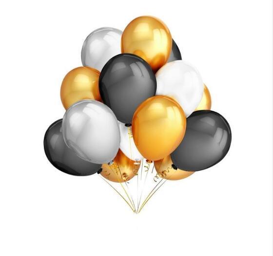 Luxury Shiny 20pcs Happy Birthday Party Balloons