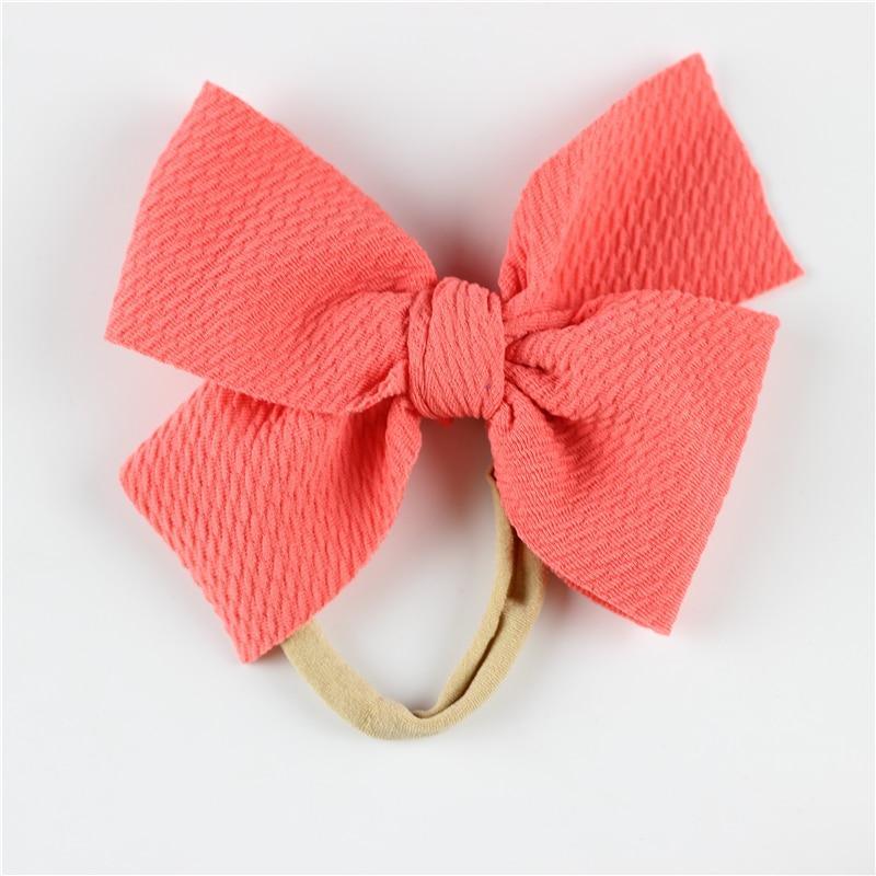 Bandeau Stylé pour Filles Bébé avec Grand Nœud
