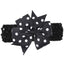 Modern Luxury Dot Bow Wide Headband for Girls