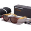 Stylish Polarized Bamboo Sunglasses for Men & Women - UV400 Protection - Korvel