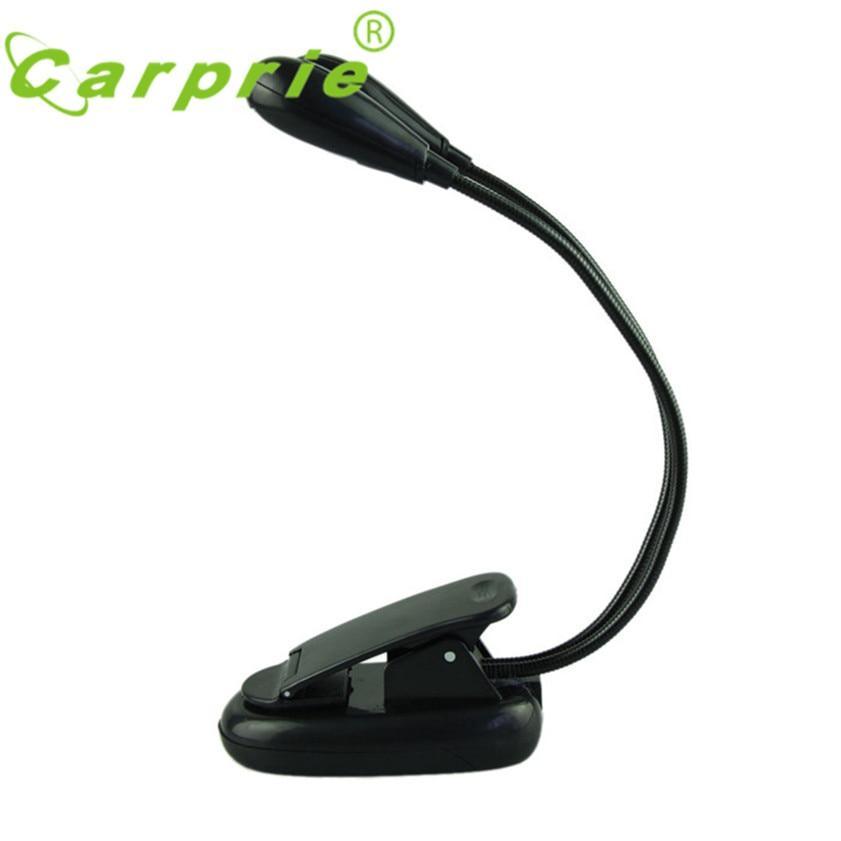 Versatile Dual Gooseneck LED Clip Lamp for Reading & Music Stand - Korvel
