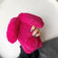 Funda de Peluche Linda y Esponjosa para iPhone - Diseño de Orejas de Conejo