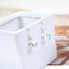 Fashion Summer Square Crystals Link Chain Stretch Charm Bracelets