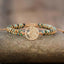 Luxury Handmade Tree Charm Bracelet - African Jasper Braided Design
