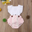 Combinaison Splice Chic pour Bébé Fille - Salopette d'Été