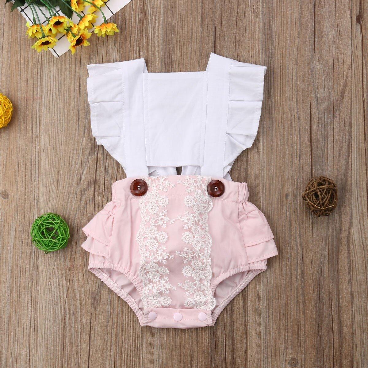 Combinaison Splice Chic pour Bébé Fille - Salopette d'Été