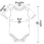 Jolis Combinaisons en Coton pour Filles Bébés pour Célébrations