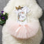 Fluffy Pink Tutu Dress for Baby's First Birthday