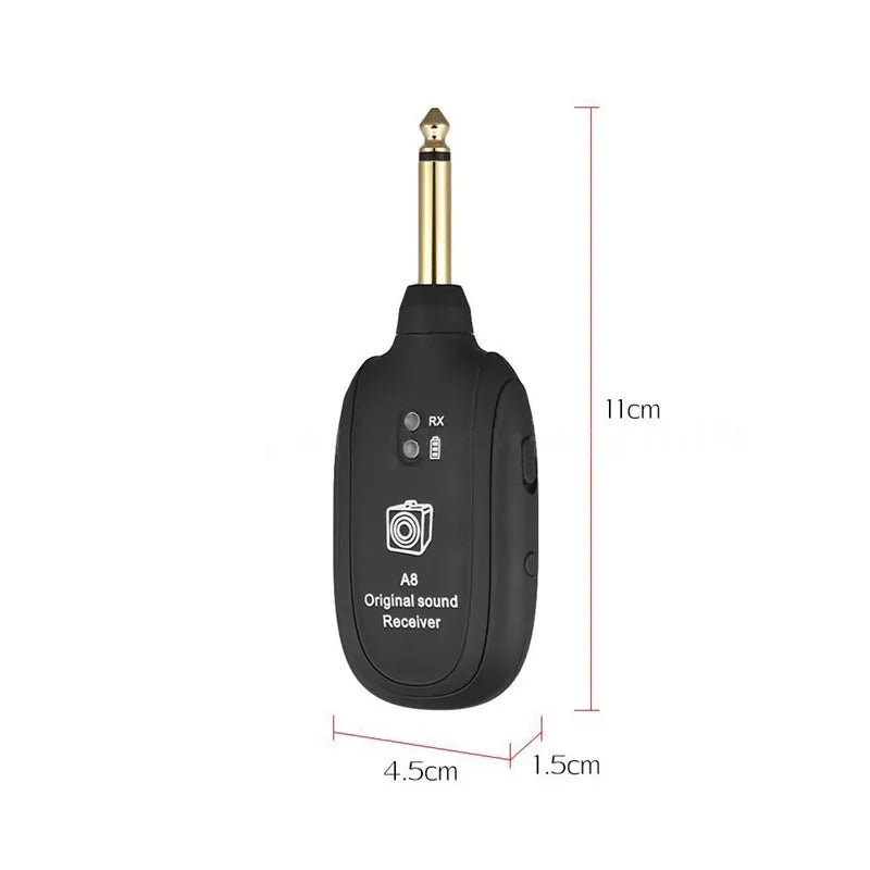 Système de transmission et de réception sans fil UHF pour guitare