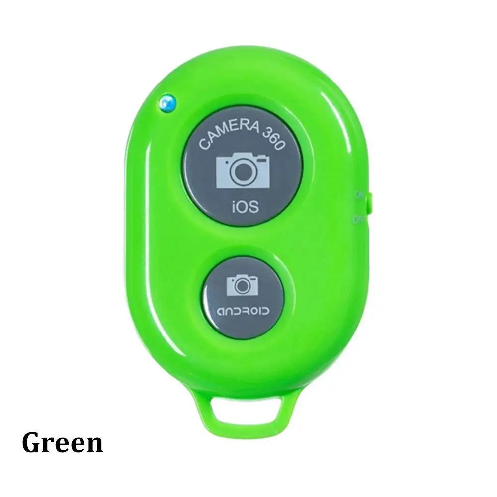 Wireless Bluetooth Smart Phone Camera Remote Control Shutter For Selfie Stick Monopod compatible Android IOS iPhone X iPhone 8 - Korvel
