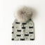 Luxury Cartoon Print Cotton Beanie Hat for Kids