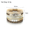 Elegant Handmade Leather Wrap Bracelet with Tree of Life Charm for Men and Women - Korvel