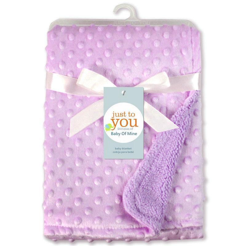 Modern Luxury Baby Blanket - Soft Fleece Swaddling Blanket