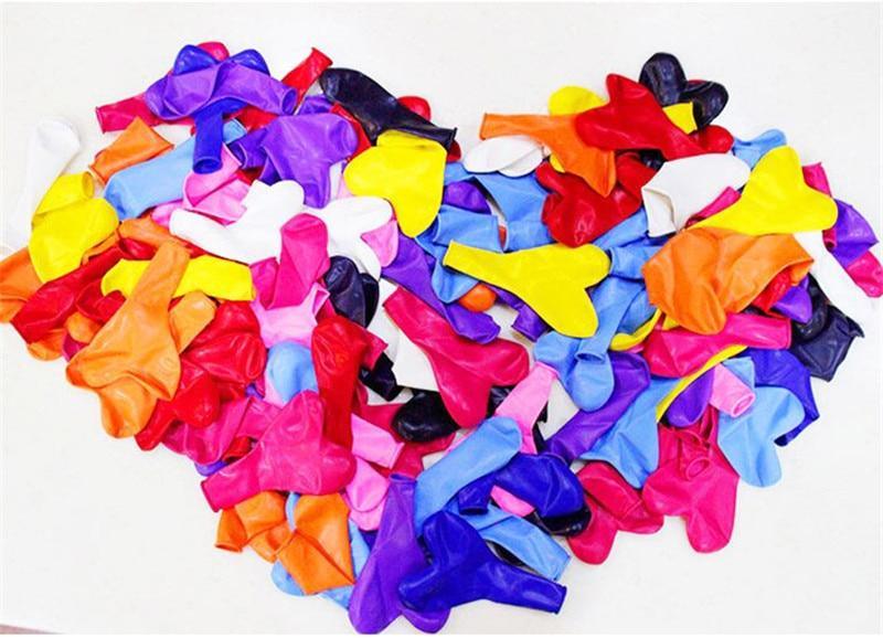 100-Piece Heart Shaped Balloons for Every Celebration