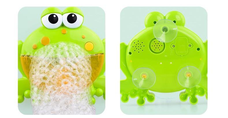 Juguete de Baño Interactivo de Cangrejo Burbujeante para Bebés con Música