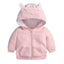 Winter Warm Cartoon Bear Hooded Jacket for Newborns