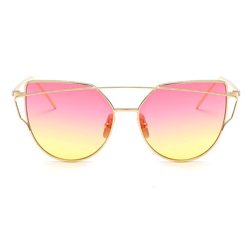 Luxury Vintage Cat Eye Sunglasses with UV400 Protection