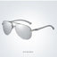 Premium Men's Polarized Pilot Sunglasses with UV400 Protection