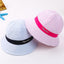 Charming Cotton Bucket Hat for Babies - Cartoon Bear Design