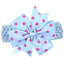Modern Luxury Dot Bow Wide Headband for Girls