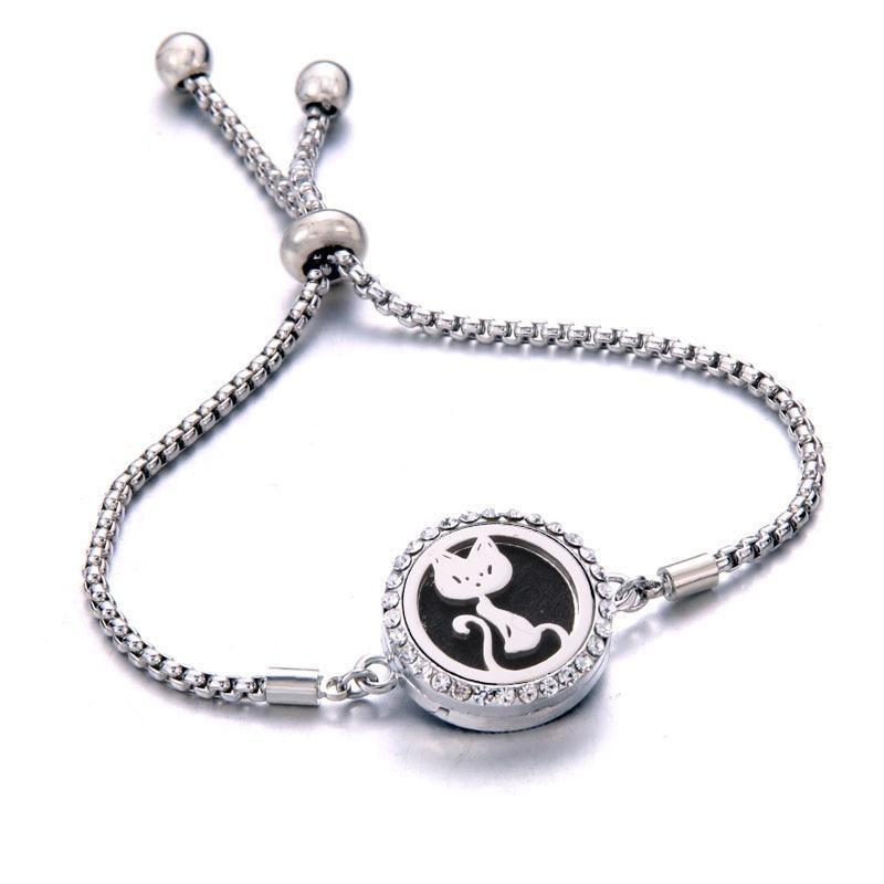 Luxury Aromatherapy Locket Bracelet for Women