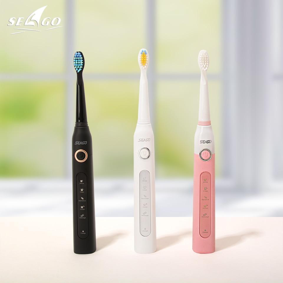 Sonic Rechargeable Electric Toothbrush with Smart Features