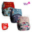 Modern Luxury Printed Washable Cloth Diaper Set