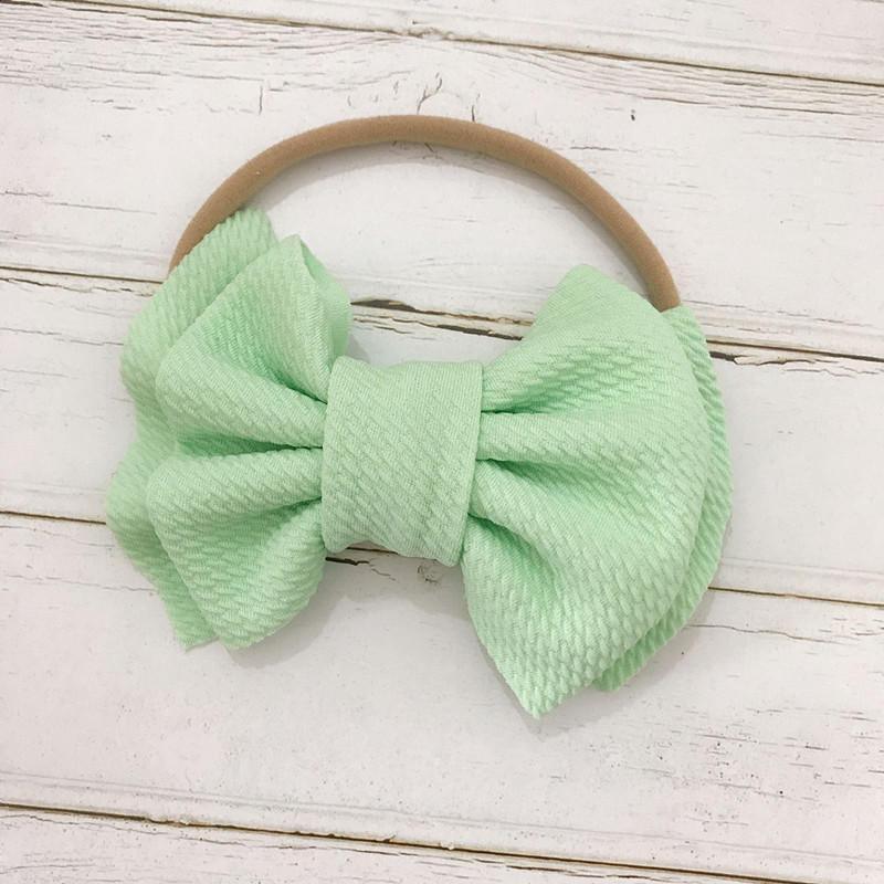 Elegant Floral Headband for Newborns - Soft & Adjustable
