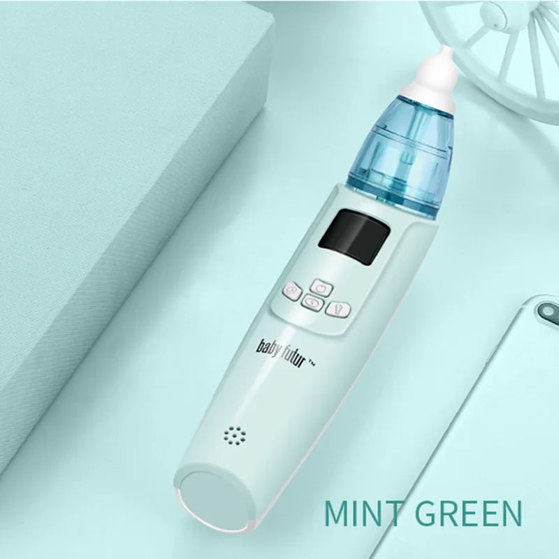 Babyfutur Baby Nasal Aspirator Electric Nose Cleaner Newborn infantil Safety Sanitation Nasal dischenge patency tool aspire - Korvel