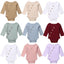 Elegant Handmade Baby Long Sleeve Romper for Newborns
