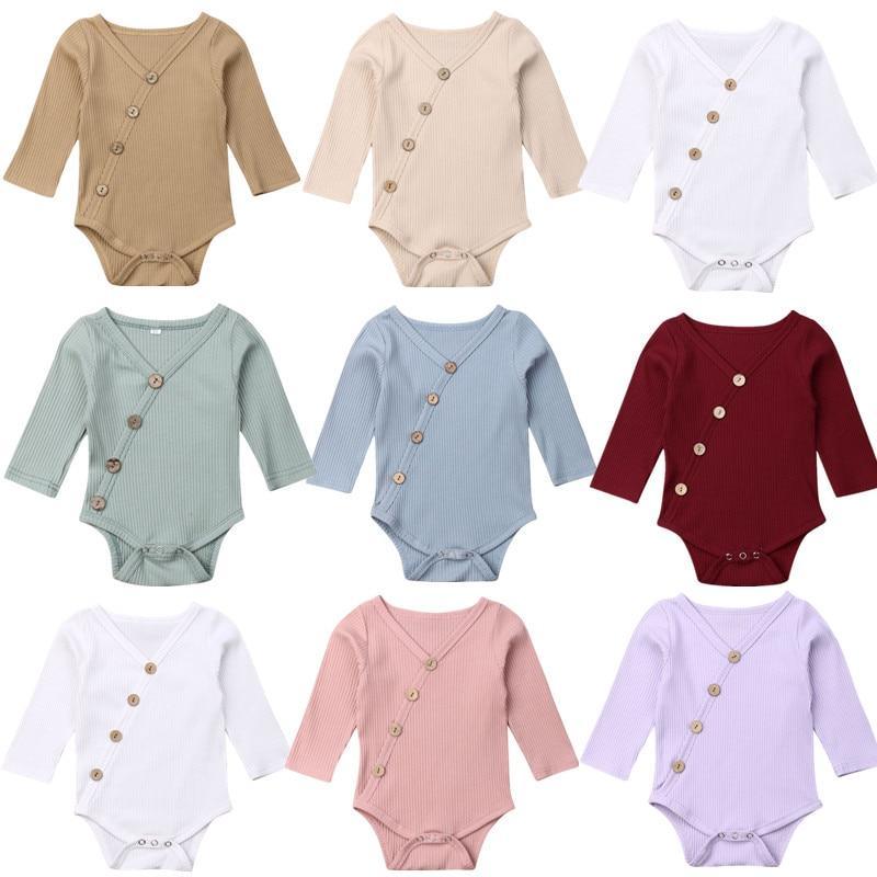 Elegant Handmade Baby Long Sleeve Romper for Newborns