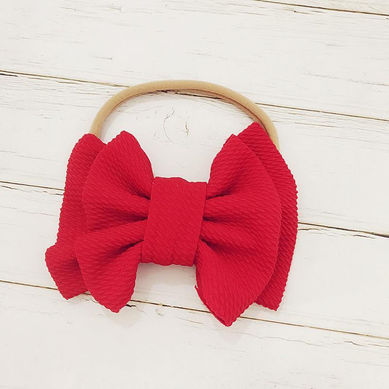 Elegant Floral Headband for Newborns - Soft & Adjustable